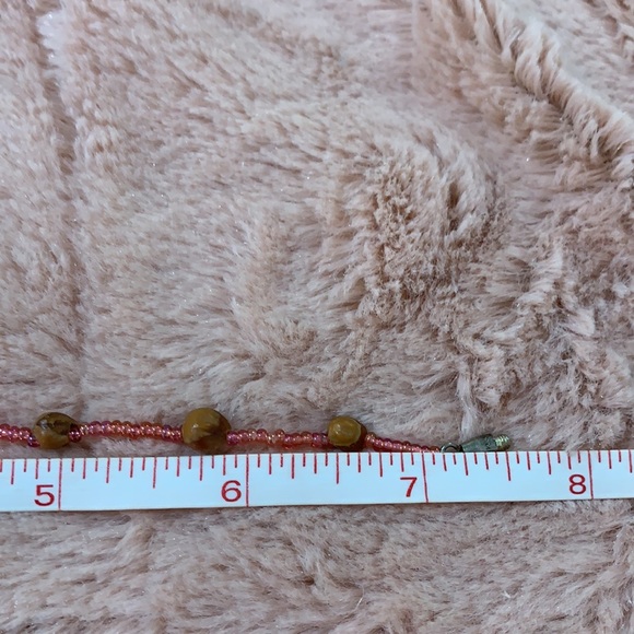 Pink Tones Glass Bead Necklace & Bracelet Set - Picture 11 of 12